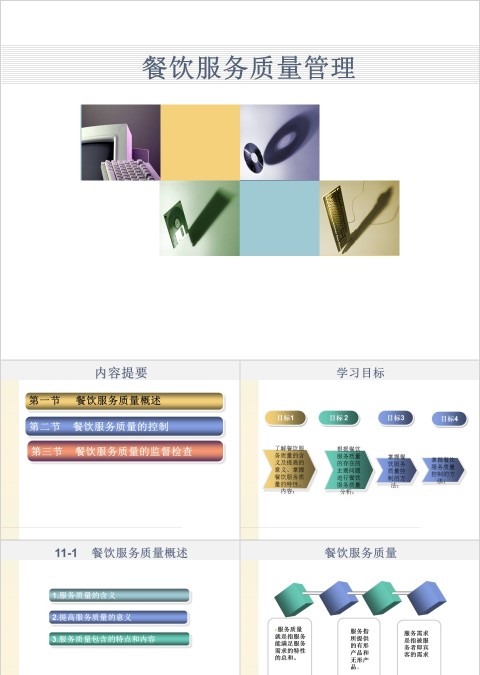 酒店餐饮行业服务质量管理提升培训PPT课件 规范礼仪