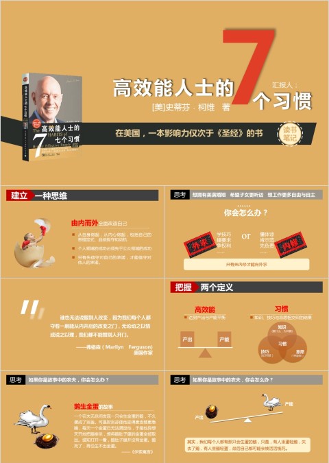 高效能人士的七种习惯