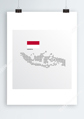 印度尼西亚AI锚点矢量数据信息分布图