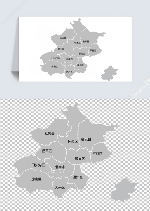 北京市地图