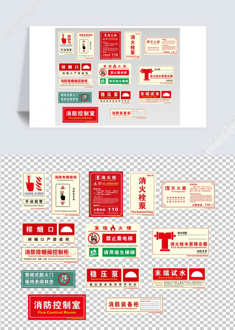 消防标识大全