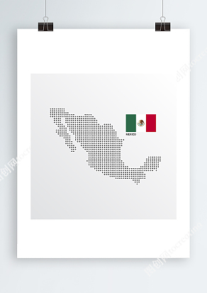 墨西哥Ai锚点地图