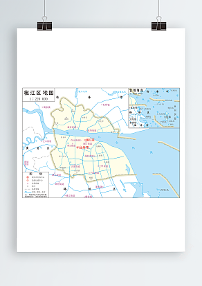 椒江区政区图（高清EPS版）