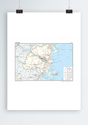 福州市地图_基本要素版（高清PDF版）