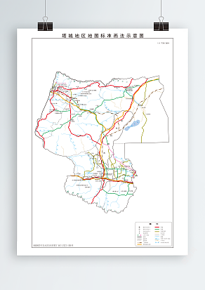 塔城地区政区（高清EPS版）