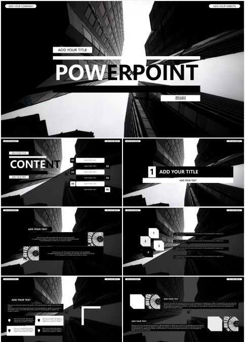 商务汇报述职汇报通用ppt