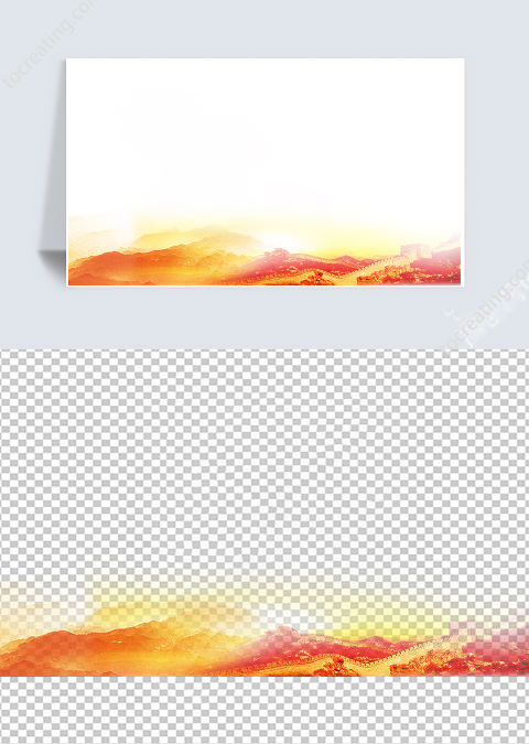 党政风红色背景png