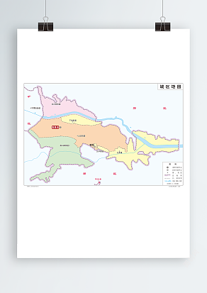 山西阳泉市城区地图（高清EPS版）