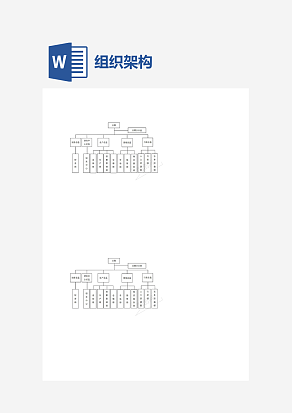 组织架构及岗位职责word文档