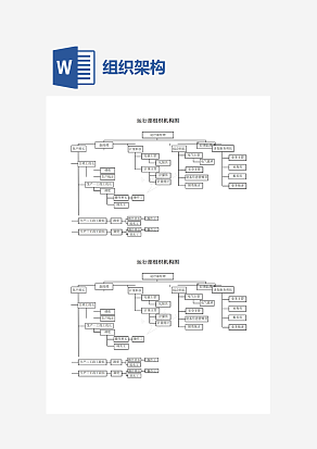 公司运行部组织机构图