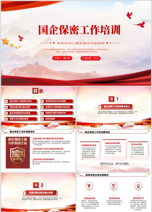 红色大气强化保密意识，守护国企秘密-国企保密工作培训