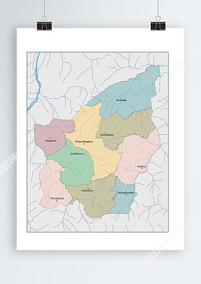 国家Ai矢量切割地图