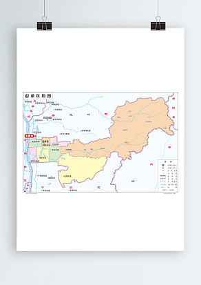 山西太原市迎泽区地图（高清EPS版）