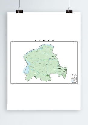 槐荫区 自然地理版（高清PDF版）